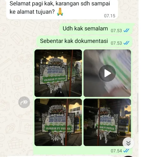 Pengiriman Papan Bunga Selamat Harapan Mulia