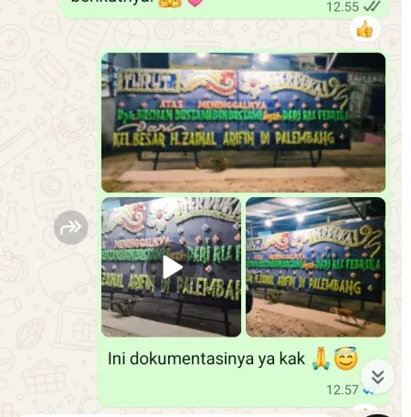 Pengiriman Papan Bunga Duka Harapan Mulia