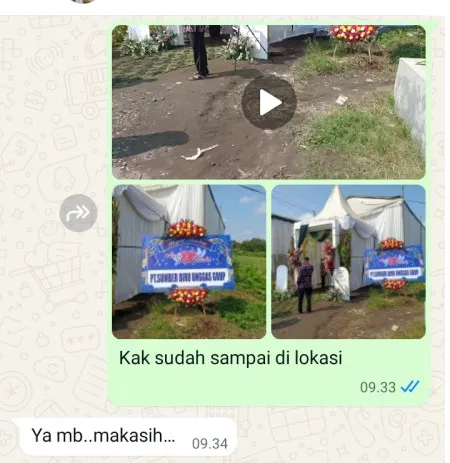 Pengiriman Karangan Bunga Harapan Mulia