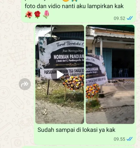 Pengiriman Karangan Bunga Harapan Mulia